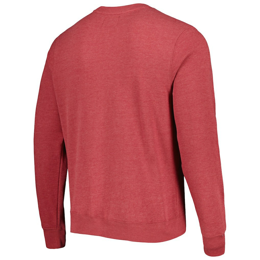 47 brand Arizona Cardinals '47 Bypass Tribeca Pullover Sweatshirt Heathered Cardinal