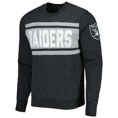 47 brand Las Vegas Raiders '47 Bypass Tribeca Pullover Sweatshirt Heathered Black