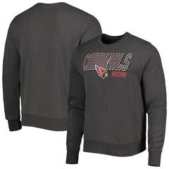 47 brand Arizona Cardinals '47 Locked In Headline Pullover Sweatshirt Charcoal