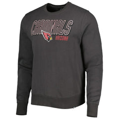 47 brand Arizona Cardinals '47 Locked In Headline Pullover Sweatshirt Charcoal