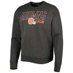 47 brand Cleveland Browns '47 Locked In Headline Pullover Sweatshirt Charcoal