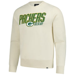 47 brand Green Bay Packers '47 Locked In Headline Pullover Sweatshirt Cream