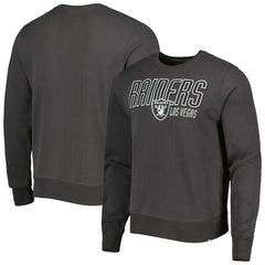 47 brand Las Vegas Raiders '47 Locked In Headline Pullover Sweatshirt Charcoal