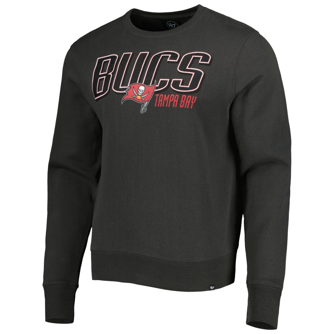 47 brand Tampa Bay Buccaneers '47 Locked In Headline Pullover Sweatshirt Charcoal