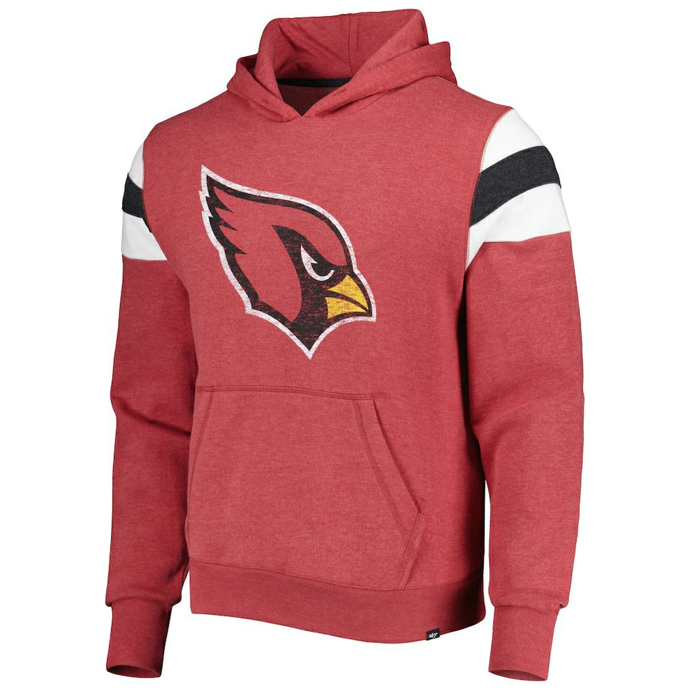 47 brand Arizona Cardinals '47 Premier Nico Pullover Hoodie Heathered Cardinal
