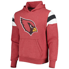 47 brand Arizona Cardinals '47 Premier Nico Pullover Hoodie Heathered Cardinal