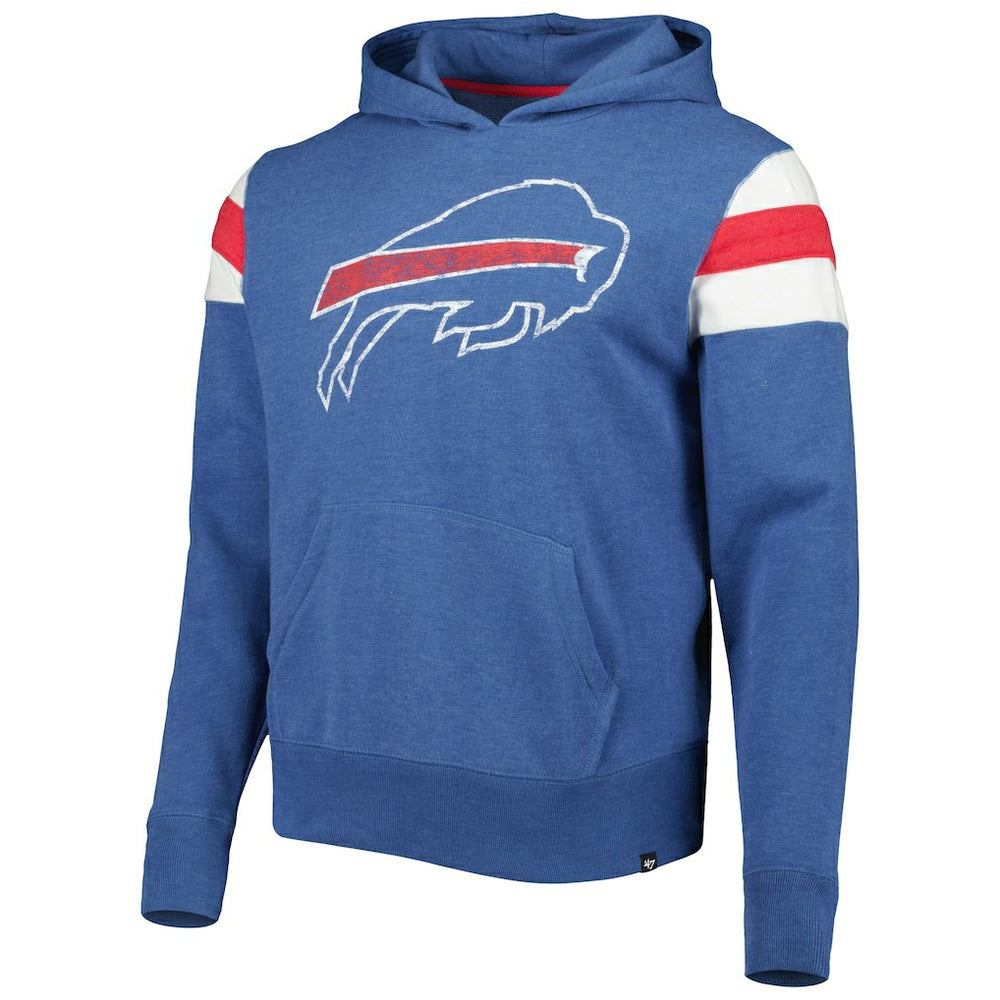 47 brand Buffalo Bills '47 Premier Nico Pullover Hoodie Heathered Royal