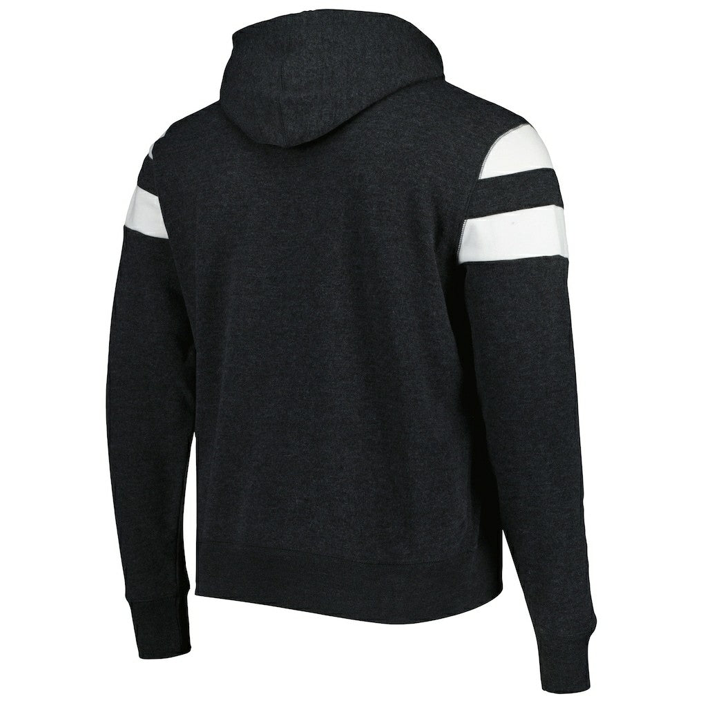 47 brand New Orleans Saints '47 Premier Nico Pullover Hoodie Heathered Black