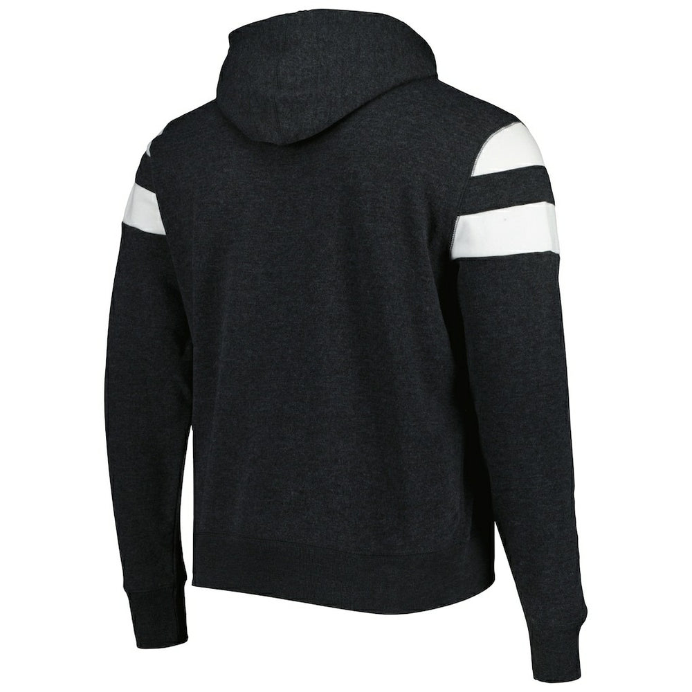 47 brand New Orleans Saints '47 Premier Nico Pullover Hoodie Heathered Black