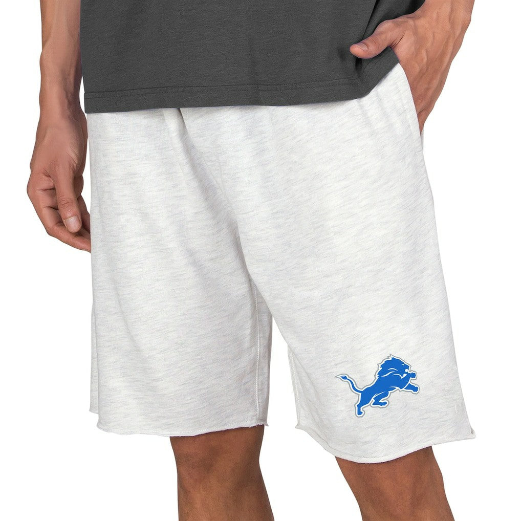 Detroit Lions Concepts Sport Mainstream Terry Shorts Oatmeal
