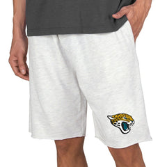 Jacksonville Jaguars Concepts Sport Mainstream Terry Shorts Oatmeal