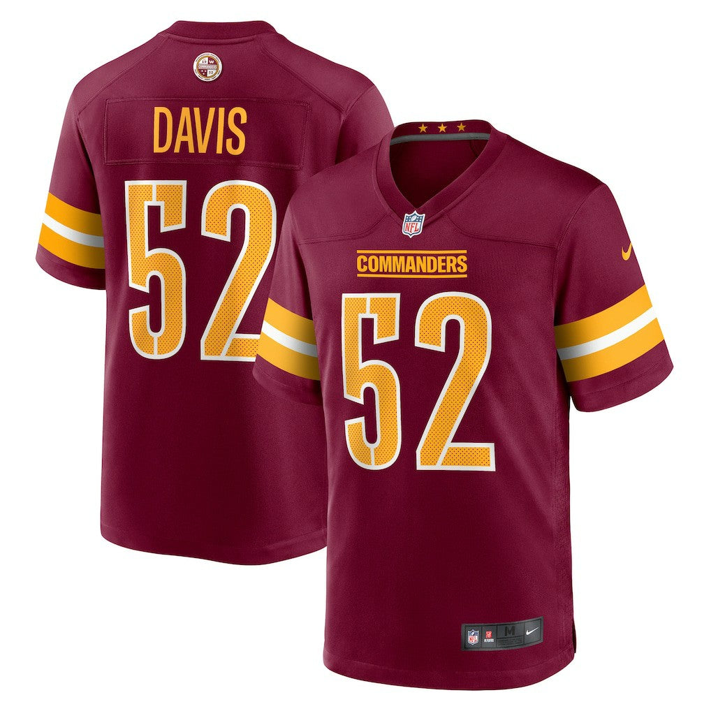 Nike Jamin Davis Washington Commanders Player Game Jersey Burgundy
