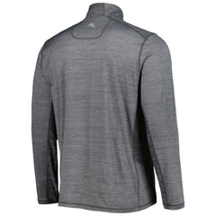 Los Angeles Dodgers Tommy Bahama Delray IslandZone Half-Zip Top - Gray - MLB on Sale
