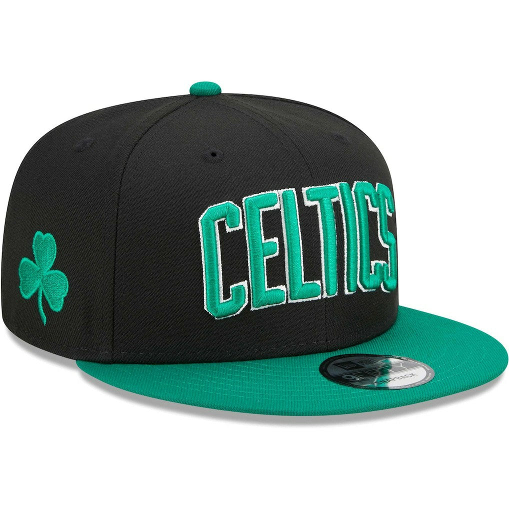Boston Celtics Jersey Hook Statement Edition 9FIFTY Snapback Hat Black/Green | New Era US