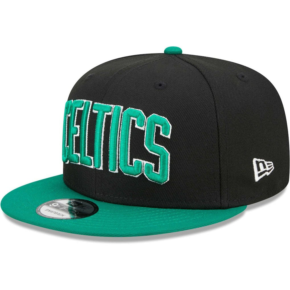 Boston Celtics Jersey Hook Statement Edition 9FIFTY Snapback Hat Black/Green | New Era US