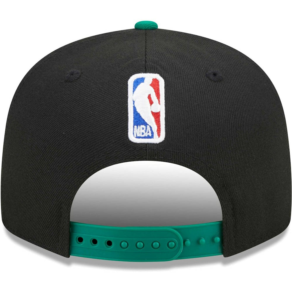 Boston Celtics Jersey Hook Statement Edition 9FIFTY Snapback Hat Black/Green | New Era US