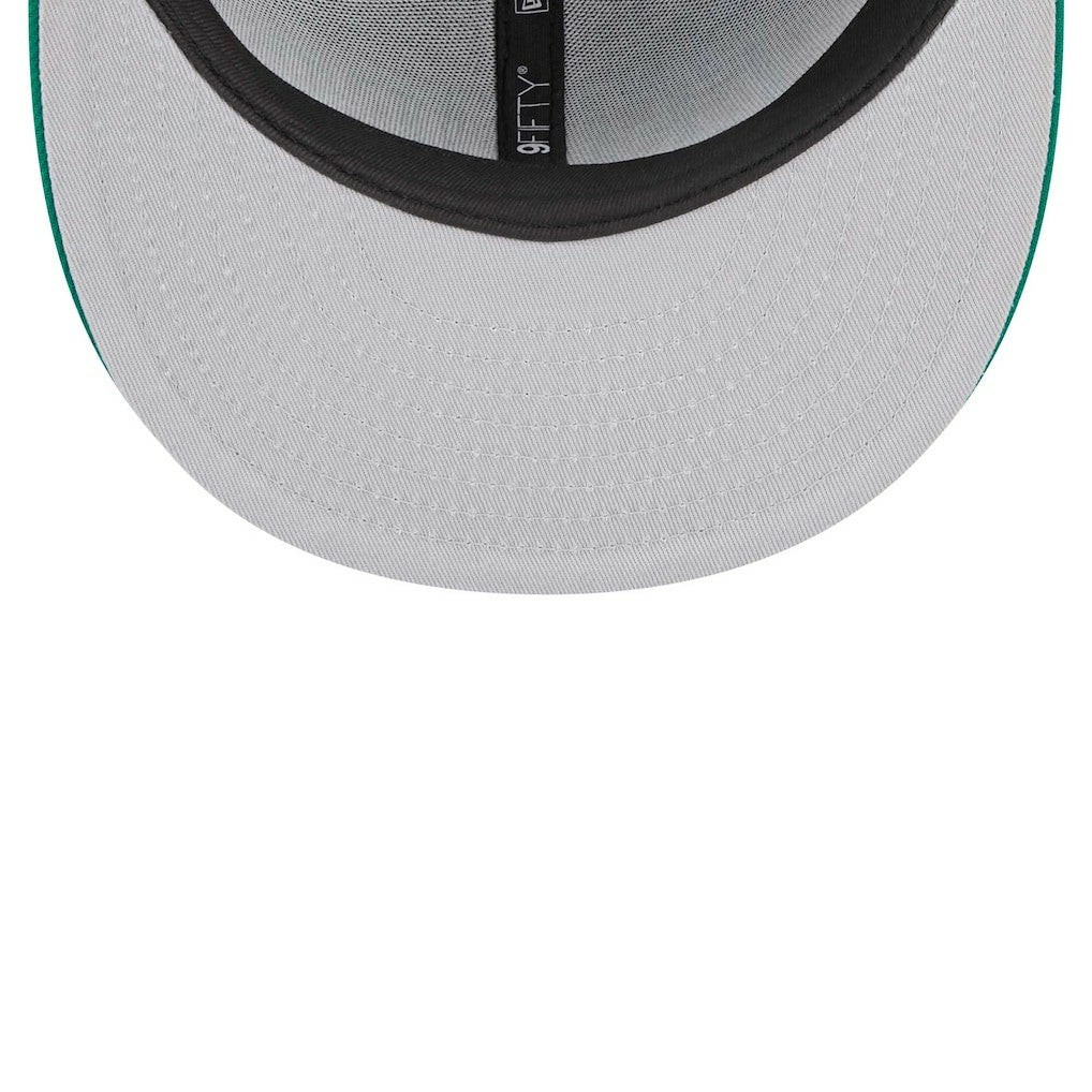Boston Celtics Jersey Hook Statement Edition 9FIFTY Snapback Hat Black/Green | New Era US