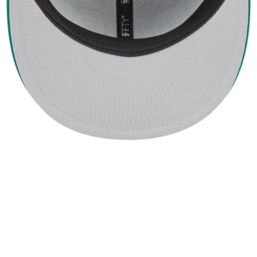 Boston Celtics Jersey Hook Statement Edition 9FIFTY Snapback Hat Black/Green | New Era US