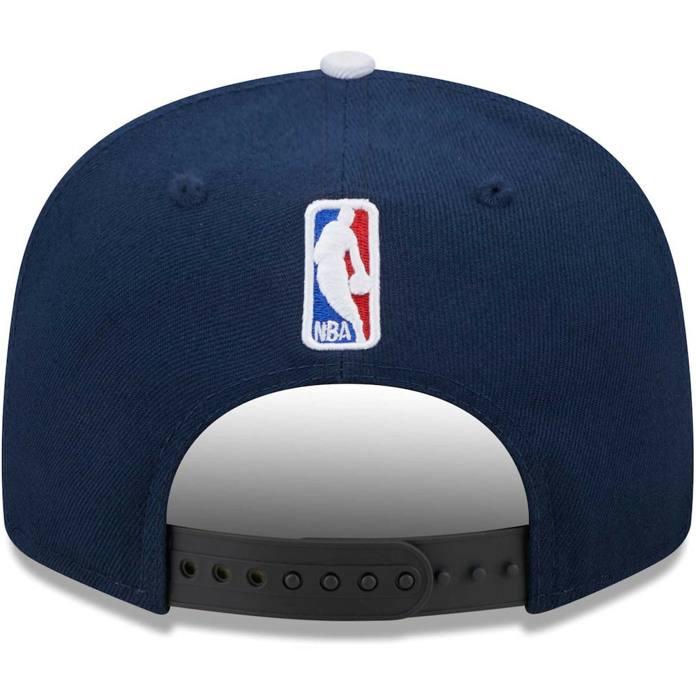 Dallas Mavericks Jersey Hook Statement Edition 9FIFTY Snapback Hat for sale Navy/Gray | New Era Near Me