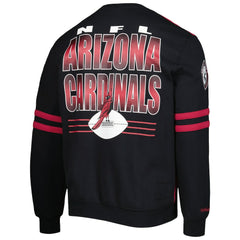 Mitchell & Ness Arizona Cardinals All Over 2.0 Pullover Sweatshirt Cardinal