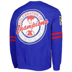 Mitchell & Ness Buffalo Bills All Over 2.0 Pullover Sweatshirt Red