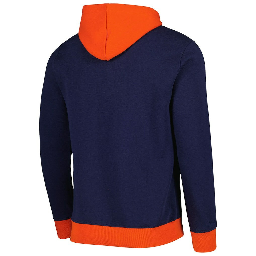 Mitchell & Ness Chicago Bears Big Face 5.0 Pullover Hoodie Navy