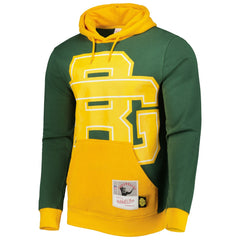 Mitchell & Ness Green Bay Packers Big Face 5.0 Pullover Hoodie Green