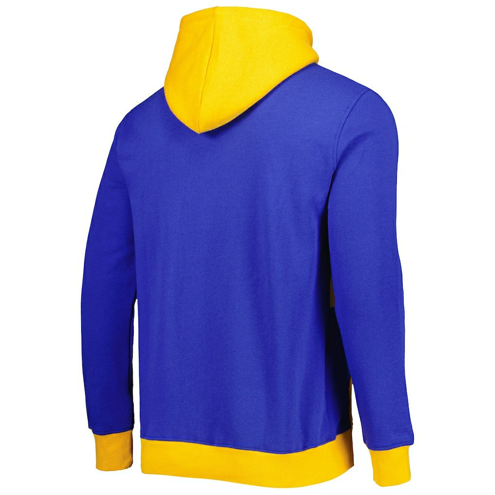 Mitchell & Ness Los Angeles Rams Big Face 5.0 Pullover Hoodie Royal
