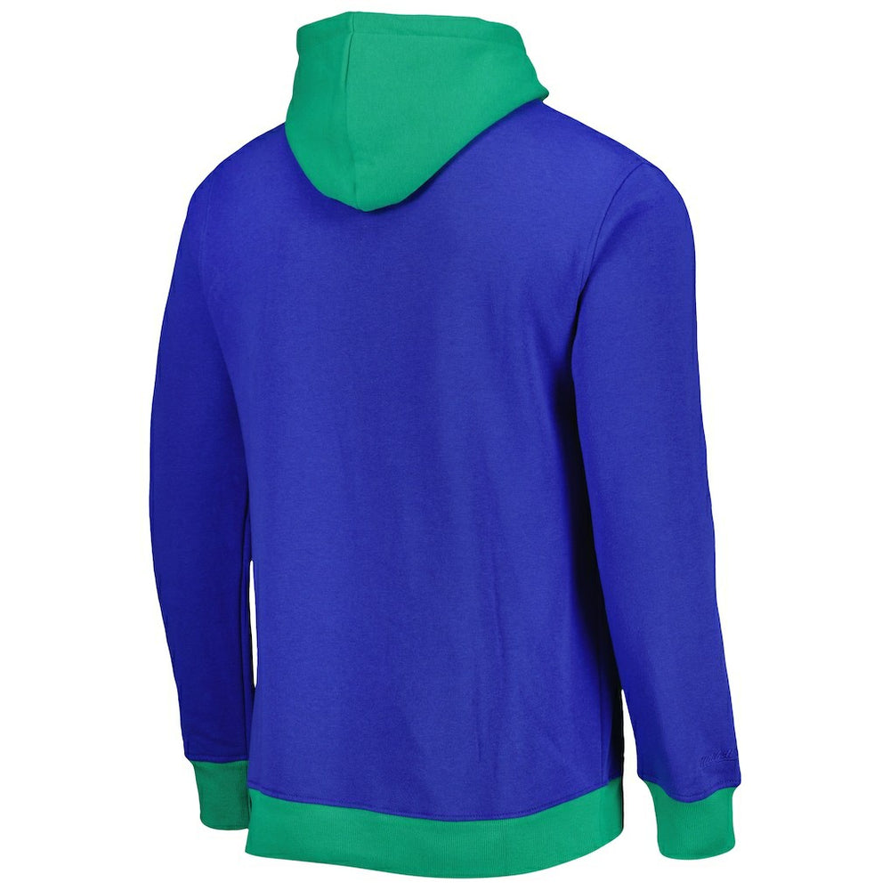 Mitchell & Ness Seattle Seahawks Big Face 5.0 Pullover Hoodie Royal