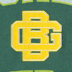 Mitchell & Ness Green Bay Packers Washed Short Sleeve Pullover Hoodie Green