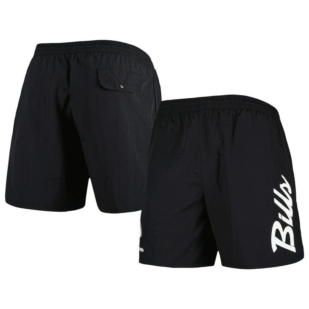 Mitchell & Ness Buffalo Bills Team Essentials Nylon Shorts Black