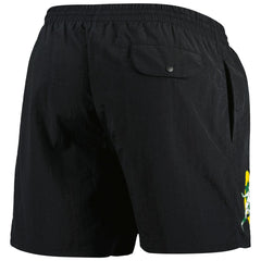 Mitchell & Ness Green Bay Packers Team Essentials Nylon Shorts Black