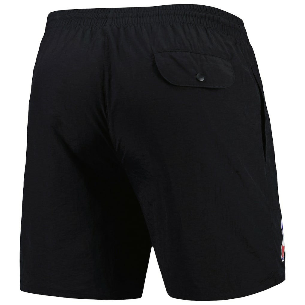 Mitchell & Ness New England Patriots Team Essentials Nylon Shorts Black