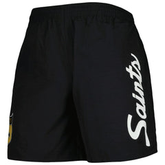 Mitchell & Ness New Orleans Saints Team Essentials Nylon Shorts Black