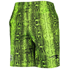 New England Patriots New Era Summer Pop Shorts Neon Green