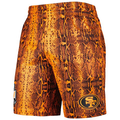 San Francisco 49ers New Era Summer Pop Shorts Orange