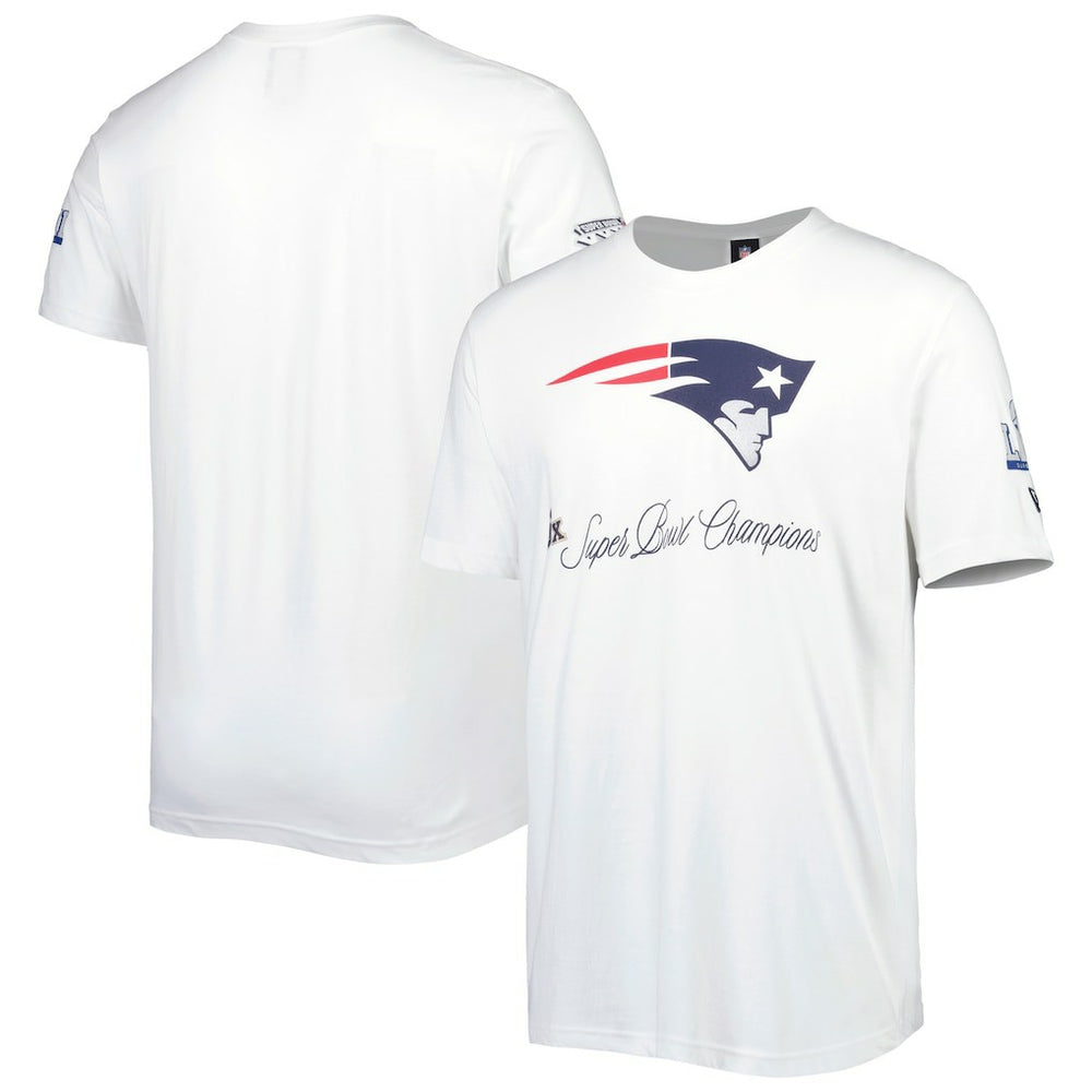 New England Patriots New Era Historic Champs T-Shirt White