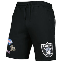 Las Vegas Raiders New Era Historic Champs Shorts Black