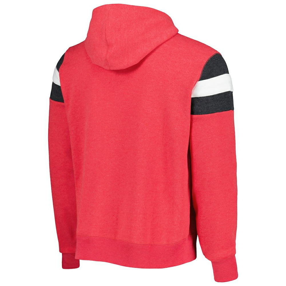 47 brand San Francisco 49ers '47 Legacy Premier Nico Pullover Hoodie Scarlet