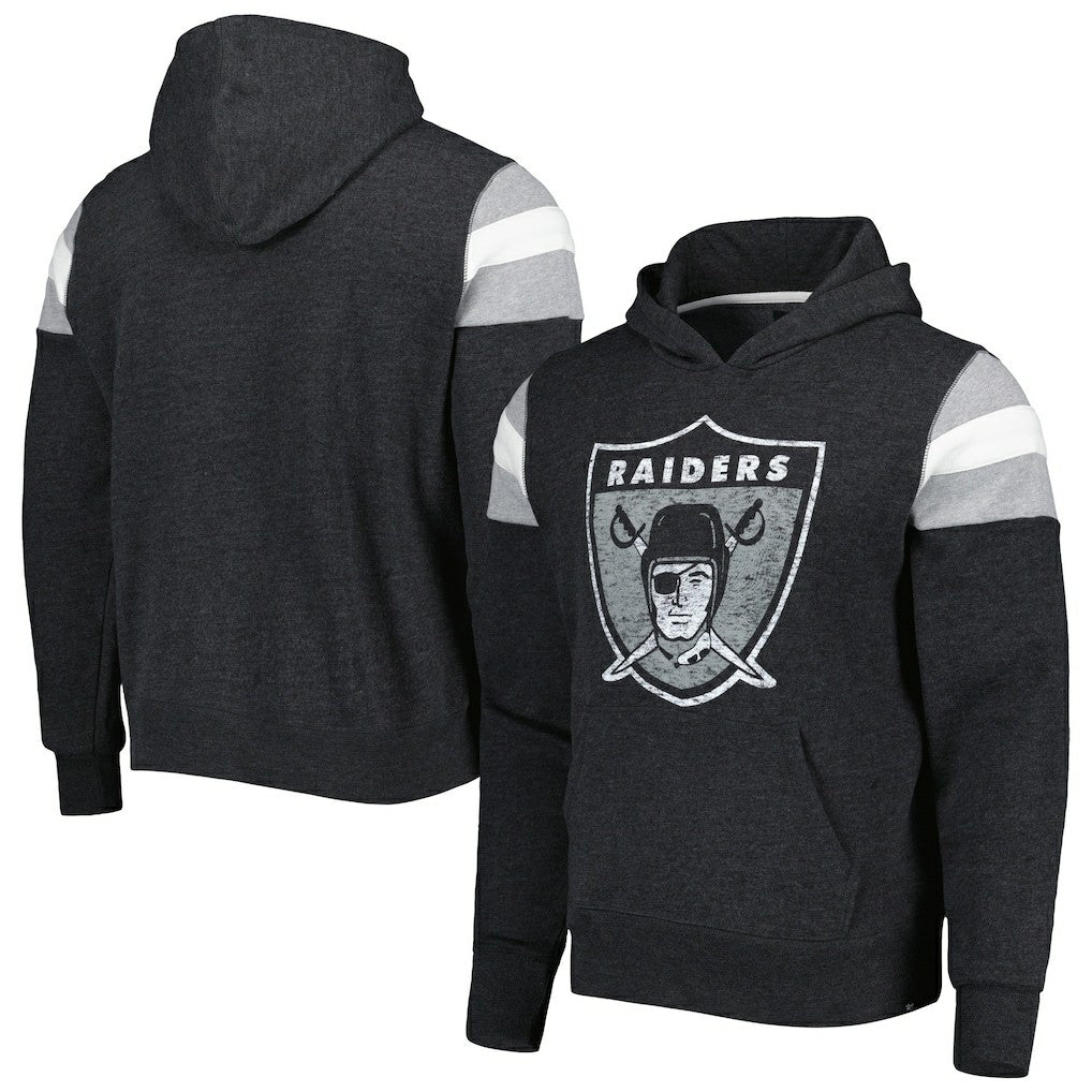 47 brand Las Vegas Raiders '47 Legacy Premier Nico Pullover Hoodie Black
