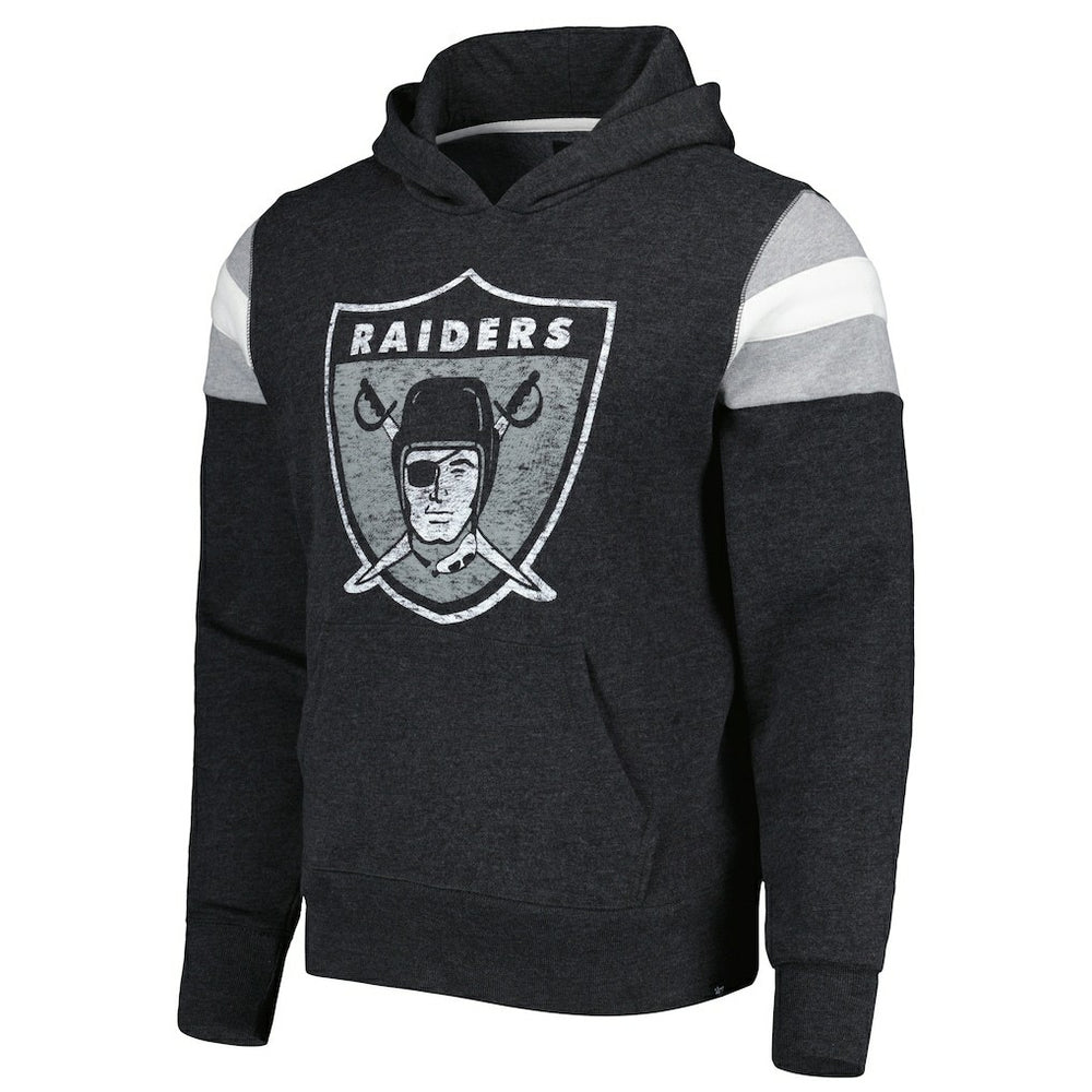 47 brand Las Vegas Raiders '47 Legacy Premier Nico Pullover Hoodie Black