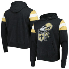 47 brand New Orleans Saints '47 Legacy Premier Nico Pullover Hoodie Black