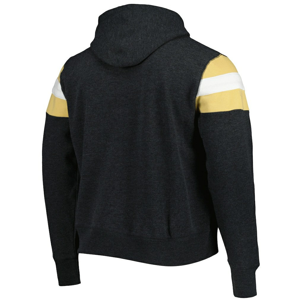 47 brand New Orleans Saints '47 Legacy Premier Nico Pullover Hoodie Black