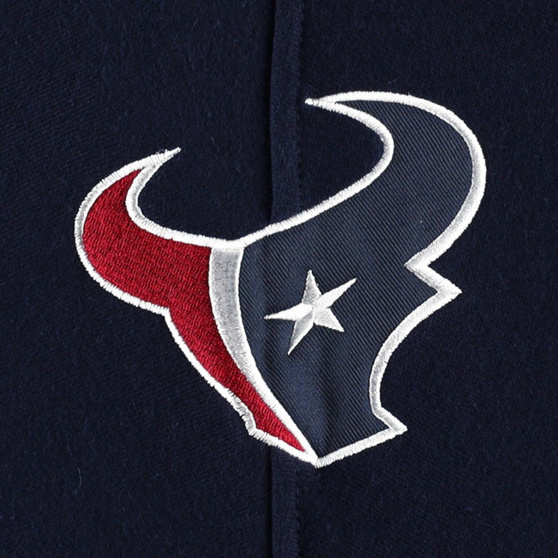 47 brand Houston Texans '47 Gridiron Lace-Up Pullover Hoodie Heather Gray