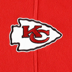 47 brand Kansas City Chiefs '47 Gridiron Lace-Up Pullover Hoodie Heather Gray