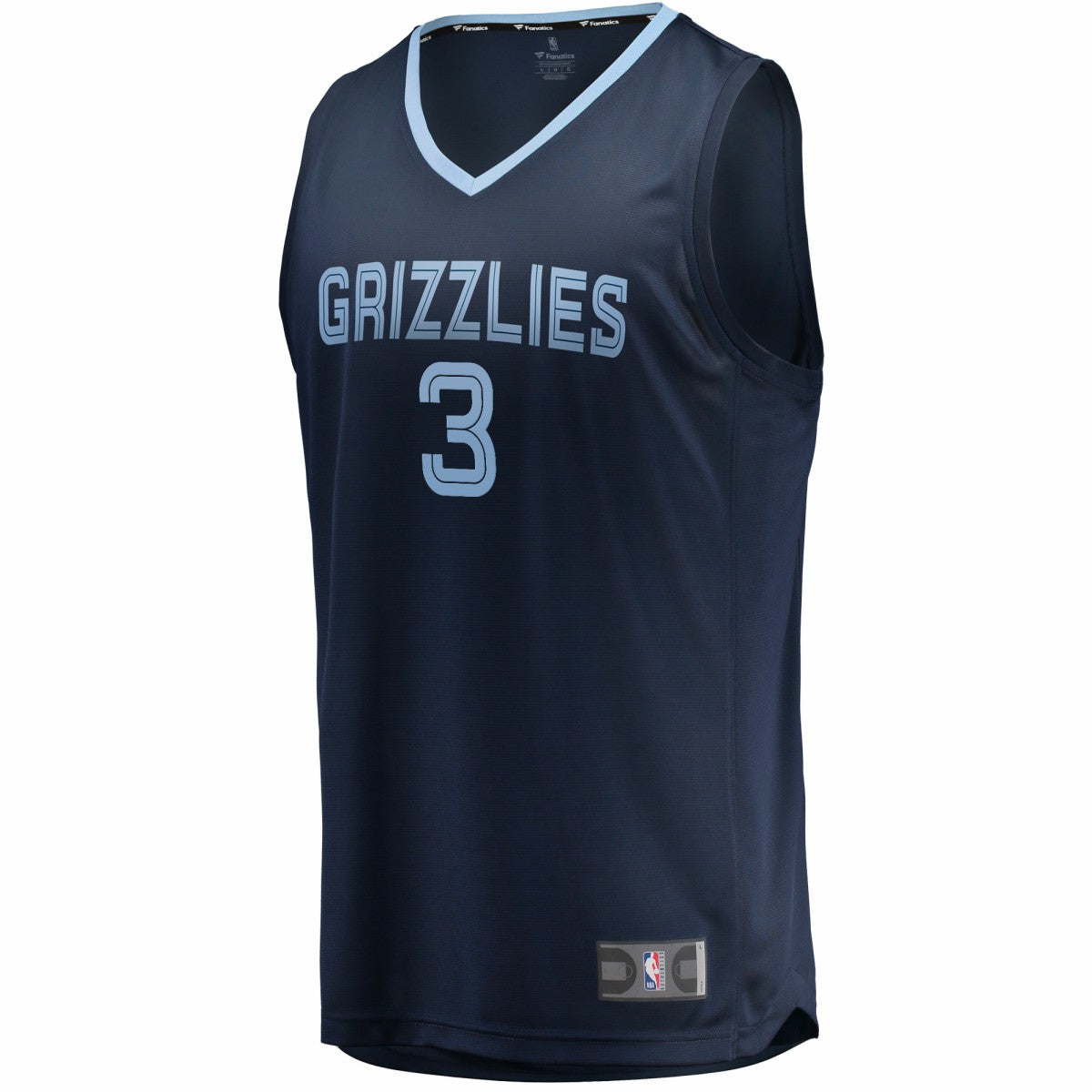 Jake LaRavia Memphis Grizzlies Fast Break Replica Player Jersey Icon Edition Navy | Fanatics US