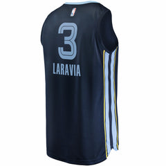 Jake LaRavia Memphis Grizzlies Fast Break Replica Player Jersey Icon Edition Navy | Fanatics US
