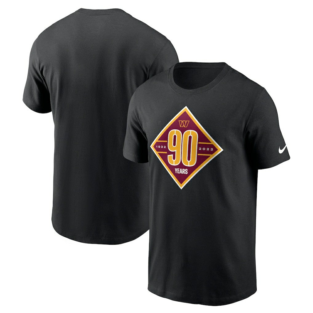 Nike Washington Commanders 90th Anniversary T-Shirt Black