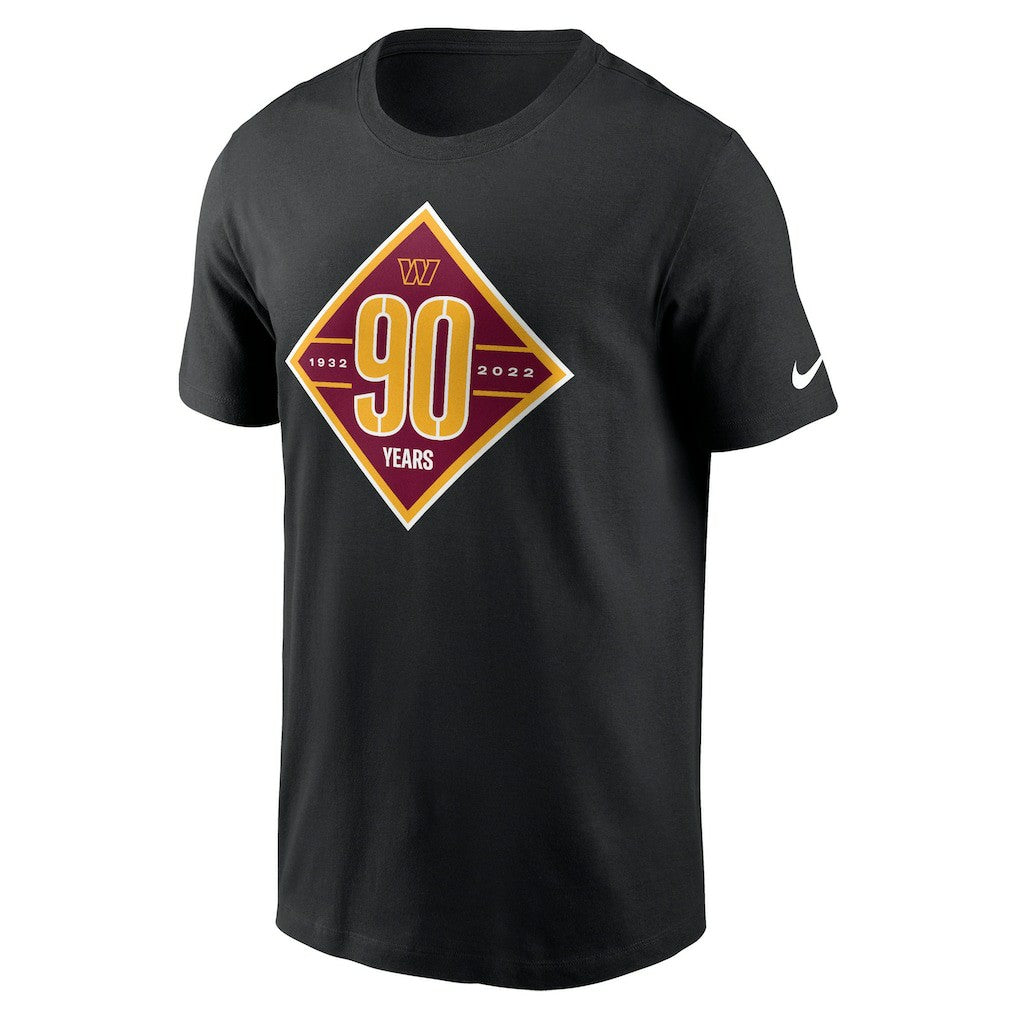 Nike Washington Commanders 90th Anniversary T-Shirt Black