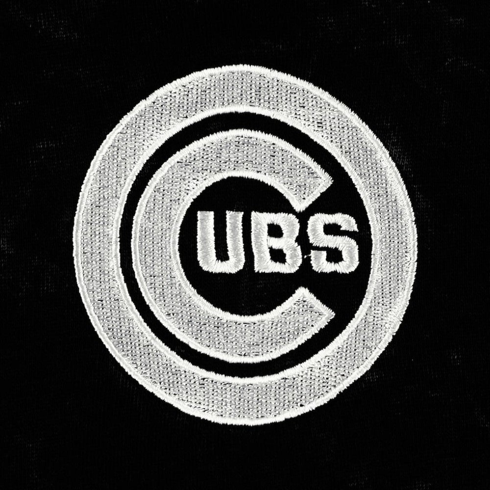 Chicago Cubs The Wild Collective Women's Marble Pullover Hoodie - Black - MLB Online